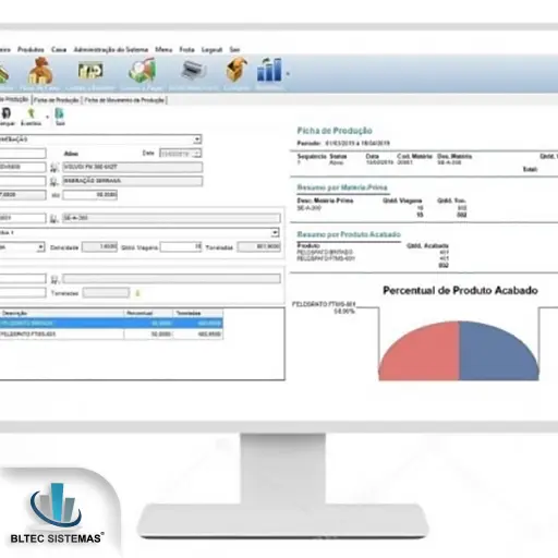 Sistema de gerenciamento de controle de produção